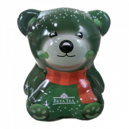 Чай Beta Tea "Медвежонок. Зеленый",  чёрный листовой, 50 гр