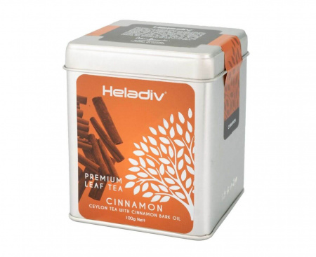 Чай черный TIN CINNAMON, 100 г, Heladiv