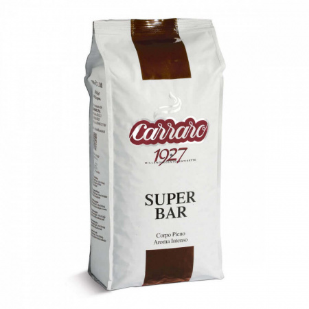 Кофе Carraro "Super bar", в зернах, 1000 гр