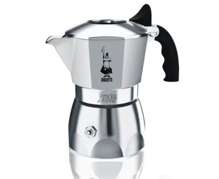 Гейзерная кофеварка BRIKKA на 2 чашки 120 мл,  Bialetti