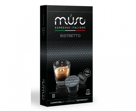 Кофе в капсулах Ristretto, 10 шт., Must