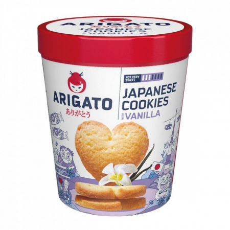 Печенье Arigato "Сдобное ванильное", 130 гр