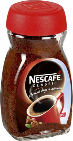 Кофе Nescafe "Classic", растворимый, 95 гр