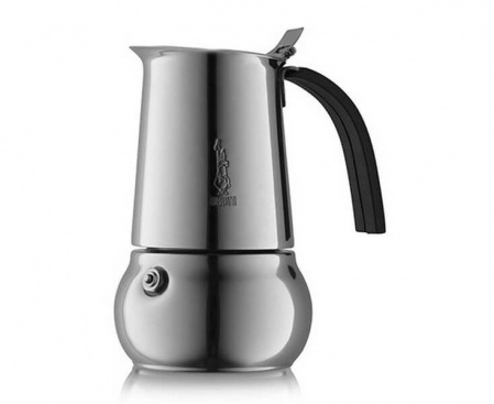 Гейзерная кофеварка Kitty, 4283, на 6 чашек, коробка, черная, Bialetti
