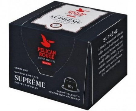 Кофе натуральный в капсулах SUPREME, 10 шт., Pelican Rouge