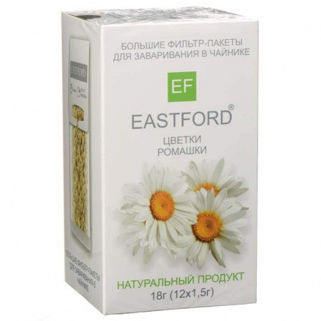 Чайный напиток Eastford "Цветки ромашки", 12 пакетиков