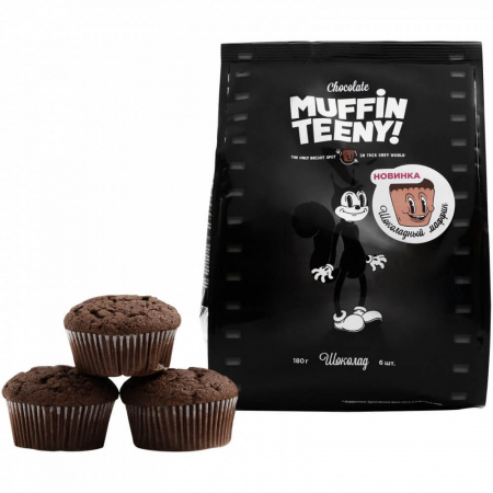 Кекс Muffin Teeny "Шоколад", 180 гр
