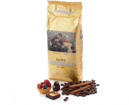 Кофе в зернах Espresso (Эспрессо), в/у 0.5 кг, Hausbrandt