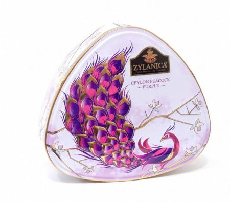 Чай Zylanica Ceylon Peacock, Purple, чёрный листовой, FBOP, 100 гр