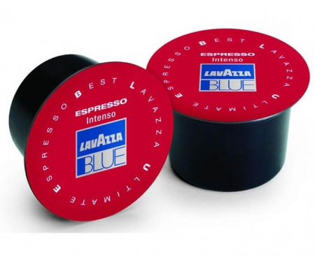 Кофе молотый в капсулах BLUE Espresso Intenso, Lavazza