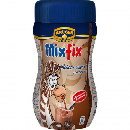 Какао-напиток Krueger "Mix Fix", шоколадный с витаминами, 300 гр