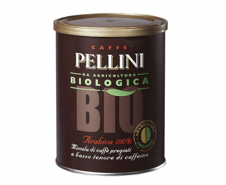 КОФЕ МОЛОТЫЙ BIO, 100% АРАБИКА, 250 Г, PELLINI