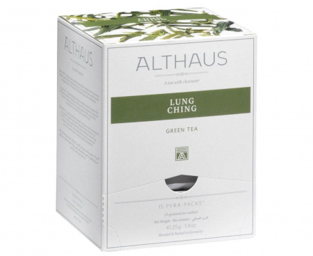 Чай зеленый Lung Ching (Лунг Чинг), 15 пирамидок, Althaus