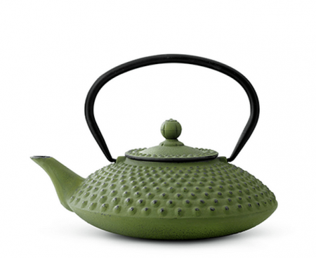 Заварочный чайник Xilin, 1.25 л, зеленый, чугун, Bredemeijer