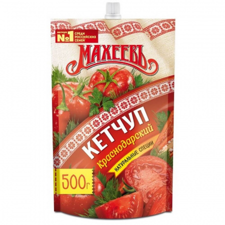 Кетчуп Махеевъ "Краснодарский", 500 гр