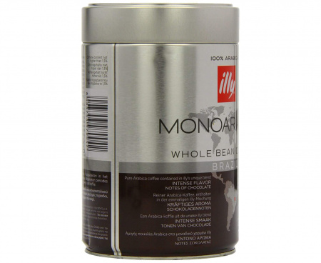 Кофе в зернах МОНОАРАБИКА - Бразилия, 250 г, Illy