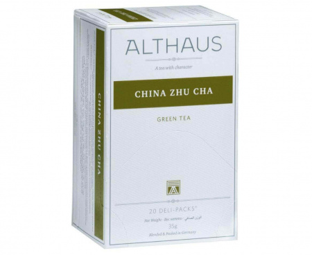 Чай зеленый China Zhu Cha (Китайский Жу Ча), 20 пак., Althaus