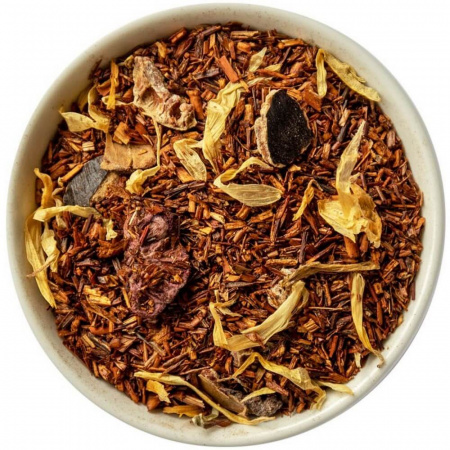 Чай Chef Tea "Малина со сливками", ройбуш листовой с добавками