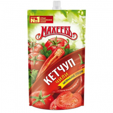 Кетчуп Махеевъ "Чили", 300 гр