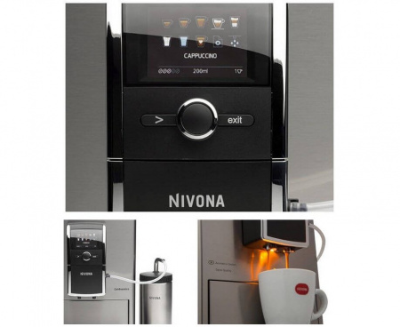 Кофемашина Nivona NICR 858, серебристая, Nivona