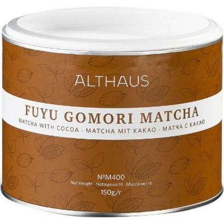 Чай Althaus "Fuyu Gomori Matcha", матча с какао, 150 гр