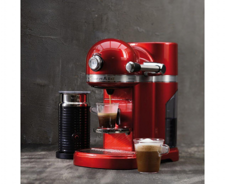 Кофеварка капсульная Artisan Nespresso и Aeroccino, карамельное яблоко, 5KES0504ECA, KitchenAid