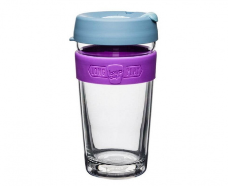Кружка Longplay Lavender, 454 мл, цвет лаванда, стекло, KeepCup