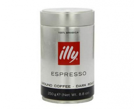 Кофе молотый, 250 г, Illy