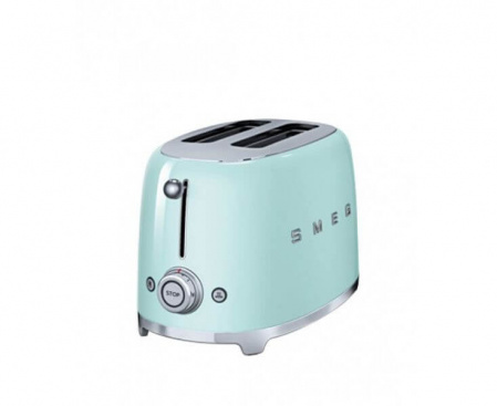 Тостер на 4 ломтика TSF02PGEU, зеленый, нержавеющая сталь, серия Стиль 50-х г.г., Smeg