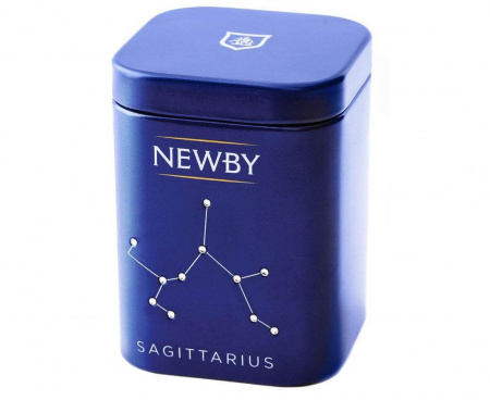 Чай листовой Sagittarius Ceylon, 25 г, серия Zodiac mini Caddies, Newby