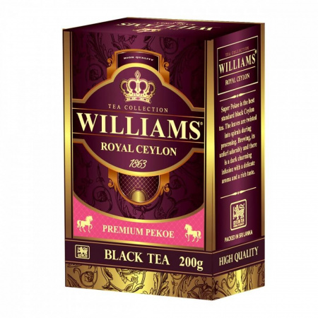 Чай Williams "Royal Ceylon", черный, 200 гр