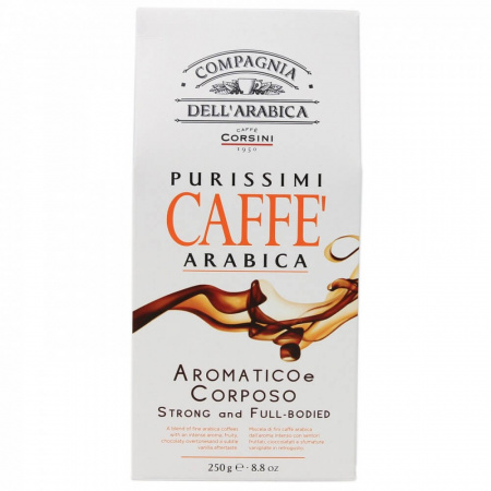 Кофе Compagnia Dell`arabica "Aromatico Corposo", молотый, 250 гр