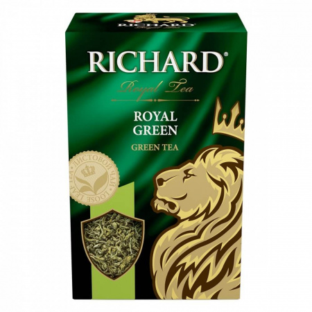 Чай Richard "Royal Green", зеленый листовой, 90 гр