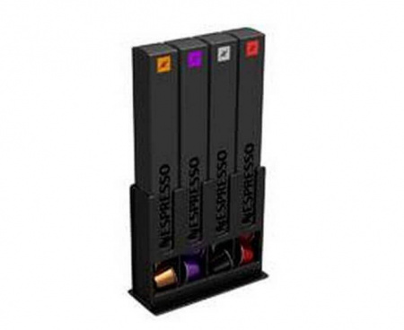 Держатель на 40 капсул для Nespresso, черный, пластик/сталь, Melitta