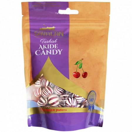 Конфеты Savalan "Turkish Akide Candy | Вишня", 200 гр