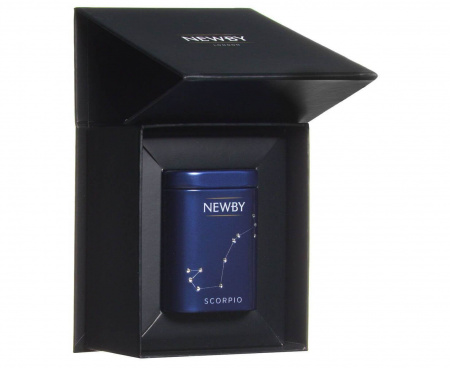 Чай листовой Scorpio Jasmine, 25 г, серия Zodiac mini Caddies, Newby