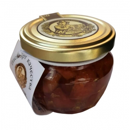 Мёд Башкирские Пасеки с курагой, Горшочек 180 гр