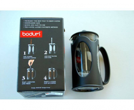 Френч-пресс Kenya, 1 л, стекло/пластик, Bodum