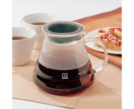 Чайник V60, 360 мл, стеклянный, Hario
