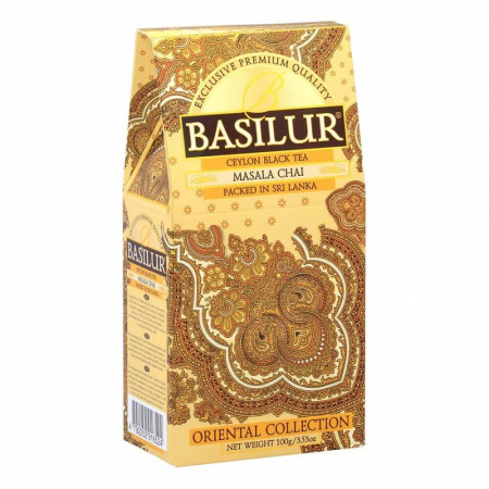 Чай Basilur "Masala Chai", черный листовой с добавками, 100 гр