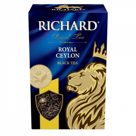 Чай Richard "Royal Ceylon", черный листовой, 90 гр