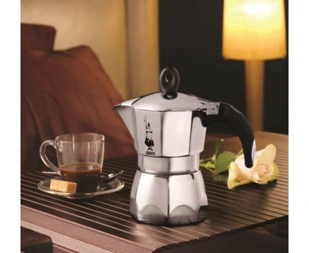 Гейзерная кофеварка DAMA на 6 чашек 240 мл, стальная, алюминий, Bialetti