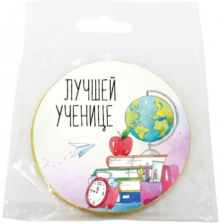 Шоколад Chokocat "Лучшей ученице", молочный, медаль, 25 гр