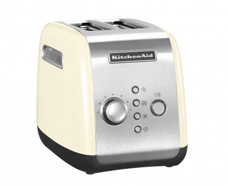 Тостер на 2 хлебца, кремовый, 5KMT221, KitchenAid