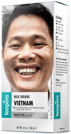 Чай Teapins из коллекции Farmer's Tea "Milk Oolong", 100 гр