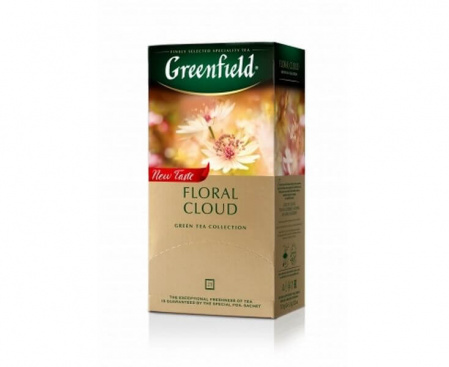 Чай оолонг Floral Cloud, 25 пакетиков, Greenfield
