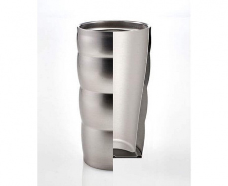 Термокружка Hario V60 “UCHI MUG”, серебристая, 350 мл, Hario