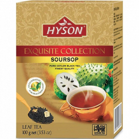 Чай Hyson "Саусеп", чёрный листовой c добавками, 100 гр
