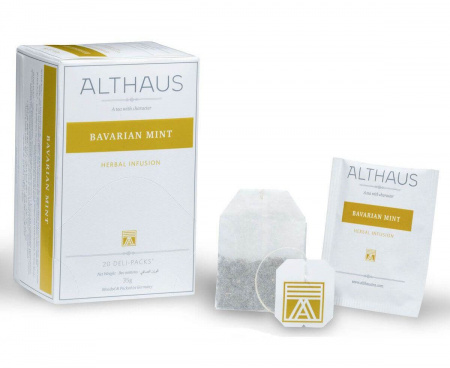Чай травяной Bavarian Mint (Баварская Мята), 20 пак., Althaus