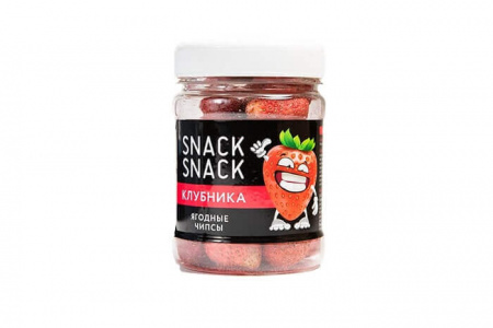 Сублимированная Клубника SNACK SNACK, 20 гр